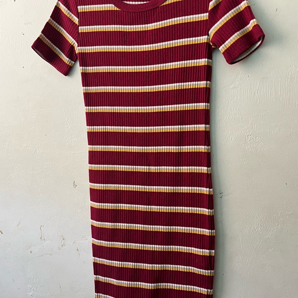 Knit T-shirt dress